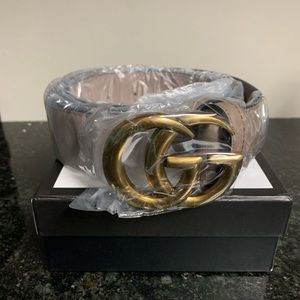 Taupe G belt 44 length never used brand new